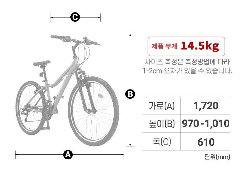 프레임 사이즈