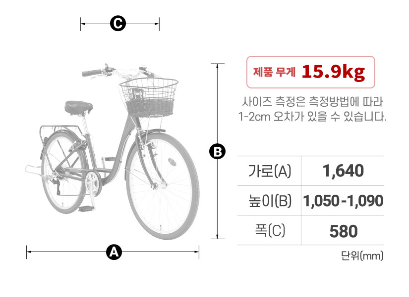 프레임 사이즈