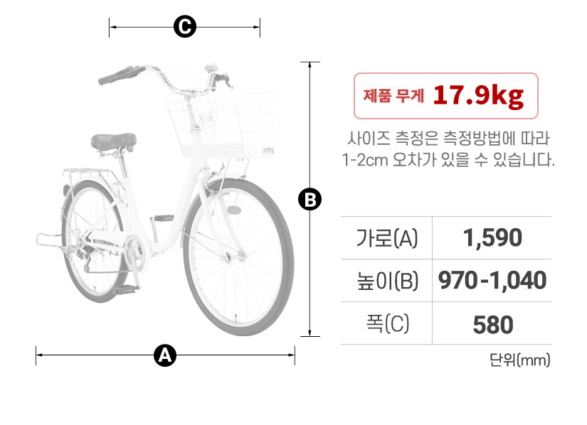 프레임 사이즈