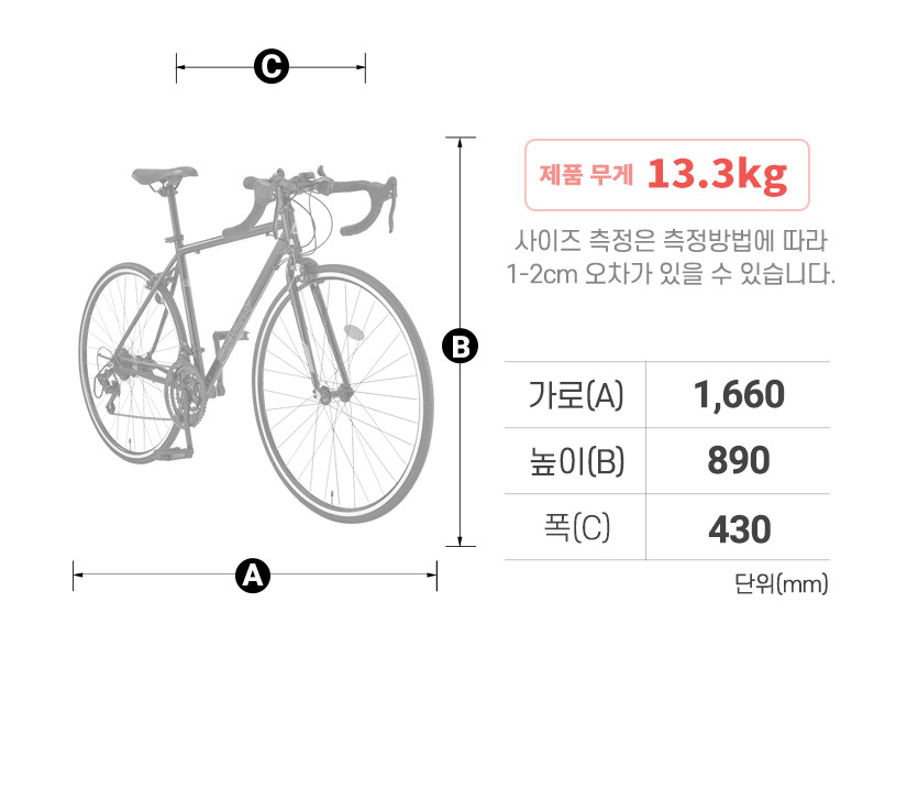 프레임 사이즈
