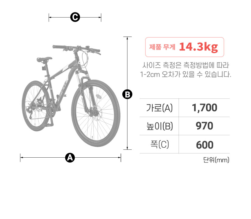프레임 사이즈