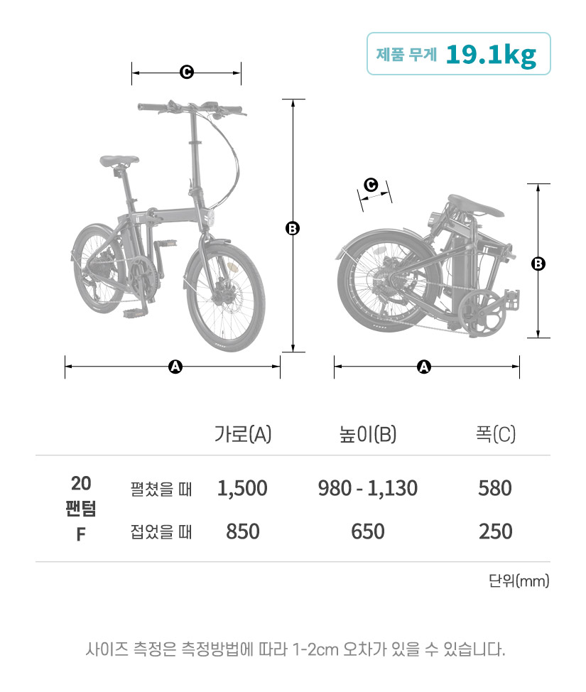 프레임 사이즈