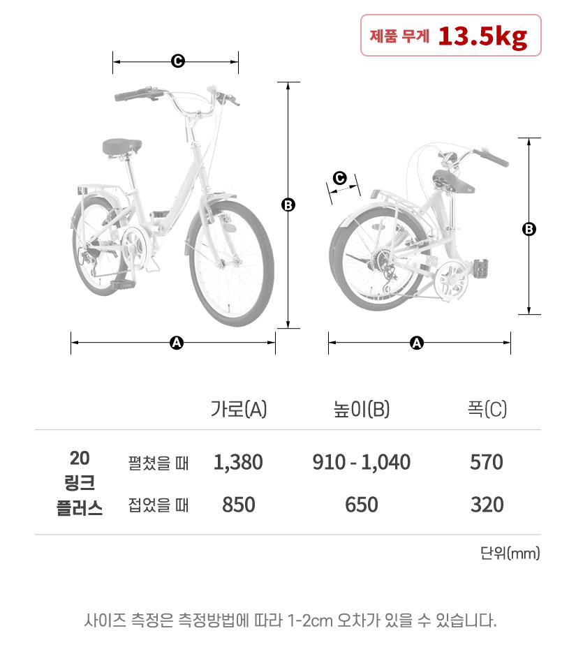 프레임 사이즈