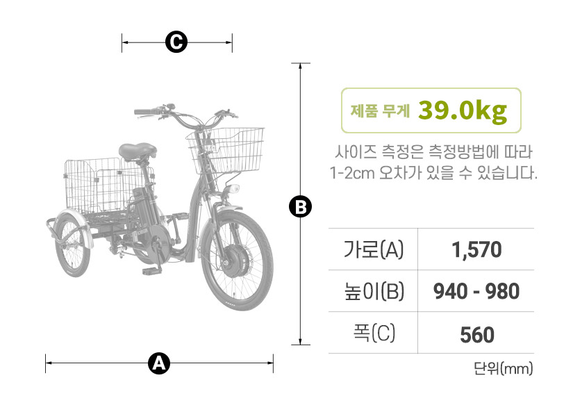 프레임 사이즈