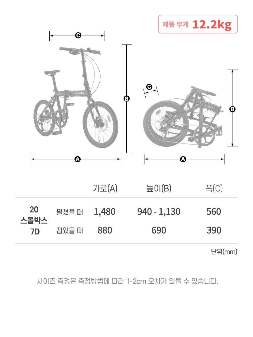 프레임 사이즈