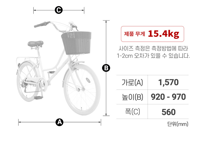 프레임 사이즈