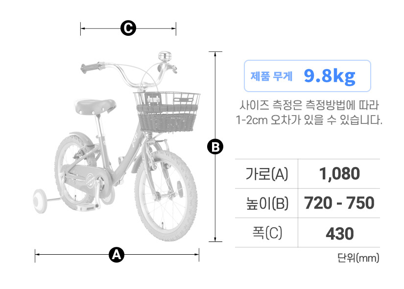 프레임 사이즈