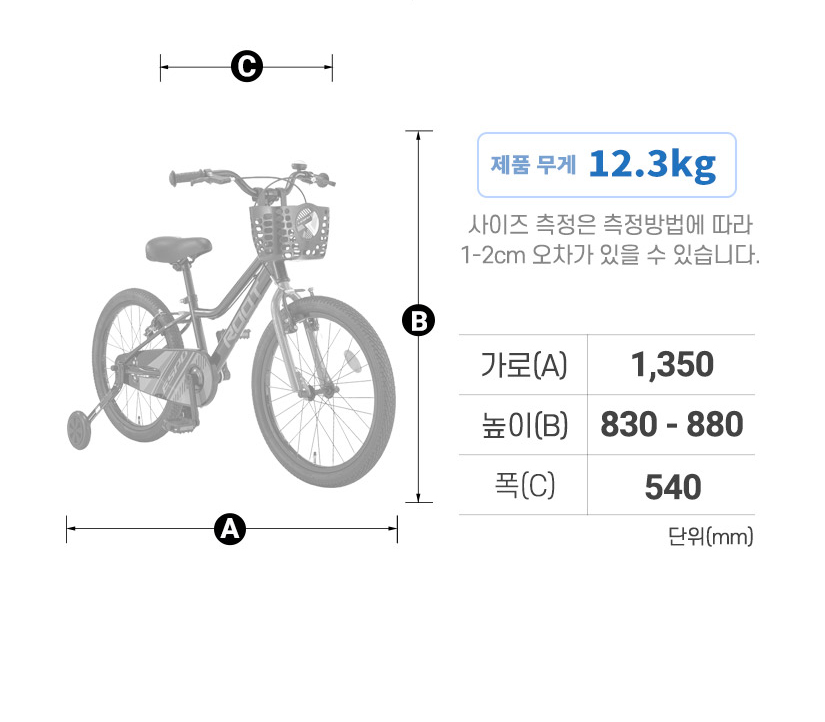 프레임 사이즈